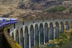 Takket være Harry Potter er den imponerende Glenfinnan-viadukt blevet kendt over hele verden. Foto: D.O. Richards
