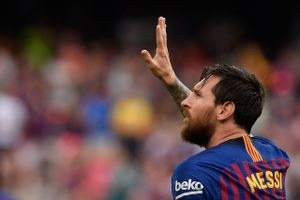 Lionel Messi. Foto: Lluis Gene/AFP