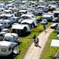 Campingpladserne var knapt så hårdt ramt, da de havde et fald på 46 procent. Arkivfoto: Finn Frandsen