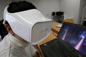 Pæne er de ikke - men startupfirmaet Foves teknologi kan vende op og ned på kapløbet om det potentielt eksplosivt voksende Virtual Reality marked. Foto: Shizuo Kambayashi