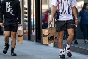 Nike er kommet med regnskab for deres tredje kvartal. Foto: Bloomberg/David Paul Morris