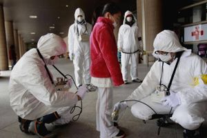 Ulykken på det japanske atomkraftværk Fukushima efter jordskælvet i 2011 betyder, at mange asiatiske lande tøver med at udbygge eller indføre atomkraft. Foto: AP