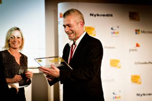 Nogle ejerledervirksomheder klarer sig bedre end andre. Her ses sidste års vinder af konkurrencen Årets Ejerleder, Thomas Dinesen fra Dinesen Floors, som fremstiller luksusgulve.