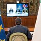 For to uger siden holdt EU’s stats- og regeringschefer videomøde om coronakrisen, og Italiens premierminister Giuseppe Conte havde oplevet, at ingen stod klar til at hjælpe hans land med medicinsk udstyr. Siden er der kommet flere solidaritetsmekanismer i gang, og EU-Kommissionen mener, at den har leveret så godt, det har været muligt. Foto: Filippo Attili.