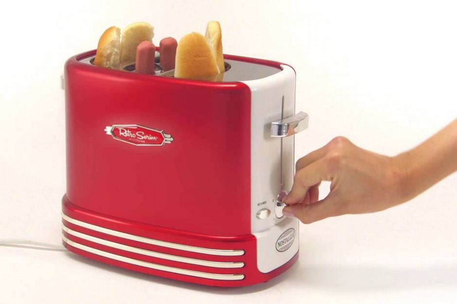 Hotdogmaskinen var et julehit i 2004. En brødrister i nye klæder.