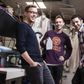 De tre stiftere af Washa, fra venstre Max Stripp, Jannick Christensen og Karim Ben M'Barek, har stiftet et nyt selskab, hvorfra de vil drive vaskeservicen videre. Foto: Niels Hougaard